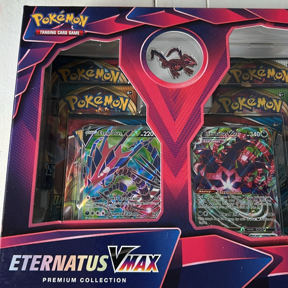 Pokemon TCG Eternatus VMAX Premium Collection Box - Picture 2 of 9